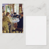 Peder Severin Kroyer - Lunchtime Notitiekaartje (Voorkant / Achterkant)