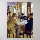 Peder Severin Kroyer - Lunchtime Poster (Voorkant)