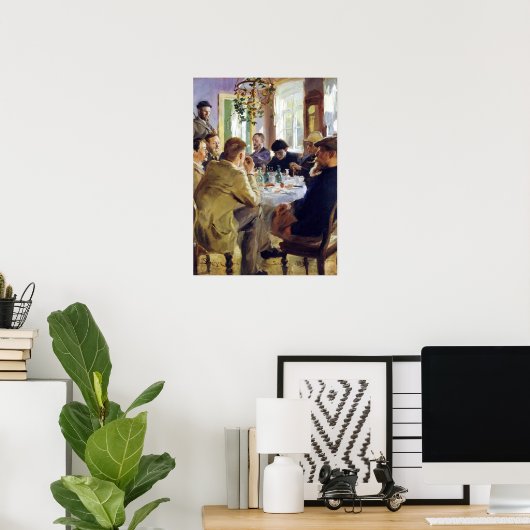 Peder Severin Kroyer - Lunchtime Poster (Thuiskantoor)