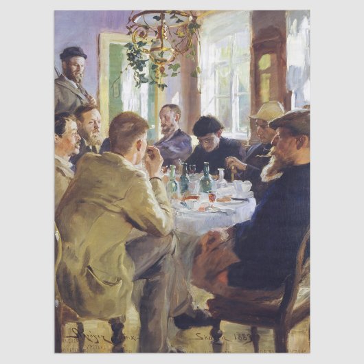 Peder Severin Kroyer - Lunchtime Tissuepapier