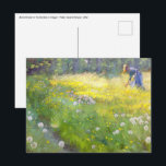 Peder Severin Kroyer - Marie Kroyer in de tuin Briefkaart<br><div class="desc">Marie Kroyer in de tuin van Skagen - Peder Severin Kroyer,  1892</div>