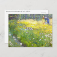 Peder Severin Kroyer - Marie Kroyer in de tuin