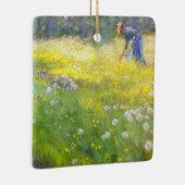 Peder Severin Kroyer - Marie Kroyer in de tuin Keramisch Ornament (Rechts)