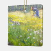 Peder Severin Kroyer - Marie Kroyer in de tuin Keramisch Ornament (Links)