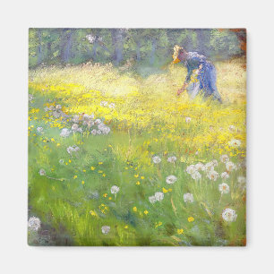 Peder Severin Kroyer - Marie Kroyer in de tuin Magneet