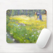 Peder Severin Kroyer - Marie Kroyer in de tuin Muismat (Met muis)