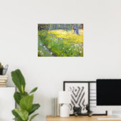 Peder Severin Kroyer - Marie Kroyer in de tuin Poster (Thuiskantoor)