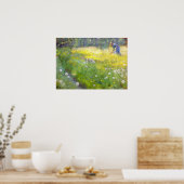 Peder Severin Kroyer - Marie Kroyer in de tuin Poster (Keuken)