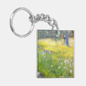 Peder Severin Kroyer - Marie Kroyer in de tuin Sleutelhanger (Voorkant Links)