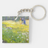 Peder Severin Kroyer - Marie Kroyer in de tuin Sleutelhanger (Achterkant)