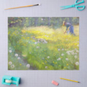 Peder Severin Kroyer - Marie Kroyer in de tuin Tissuepapier (Craft)