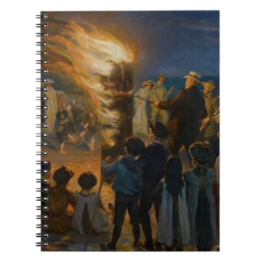 Peder Severin Kroyer - Midsummer's Eve Bonfire Notitieboek (Voorkant)
