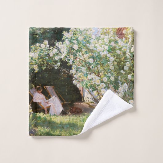 Peder Severin Kroyer - Rozen Bad Handdoek (Wasdoekje)
