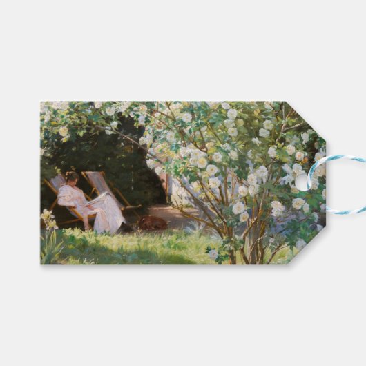 Peder Severin Kroyer - Rozen Cadeaulabel (Voorkant (Horizontaal))