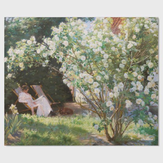 Peder Severin Kroyer - Rozen Cadeaupapier (Vlak)