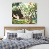 Peder Severin Kroyer - Rozen Canvas Afdruk (Insitu (Slaapkamer))