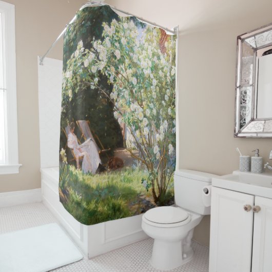 Peder Severin Kroyer - Rozen Douchegordijn (In situ)