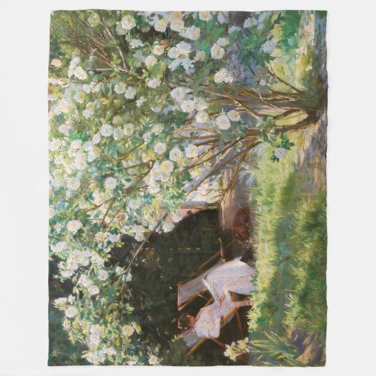 Peder Severin Kroyer - Rozen Fleece Deken (Voorkant)
