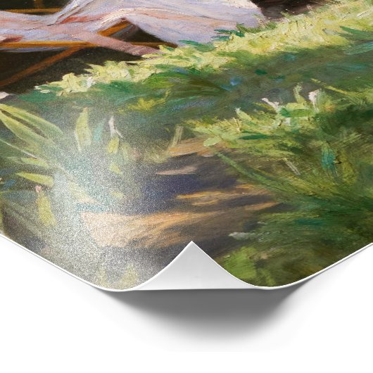 Peder Severin Kroyer - Rozen Foto Afdruk (Hoek)