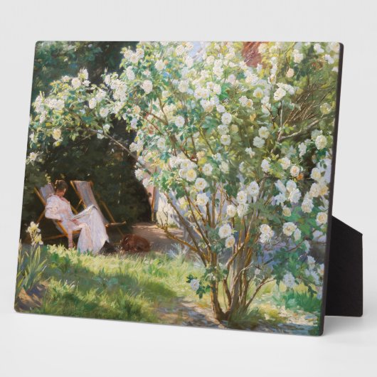 Peder Severin Kroyer - Rozen Fotoplaat (Zijkant)