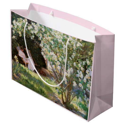 Peder Severin Kroyer - Rozen Groot Cadeauzakje (Achterkant Gekanteld)