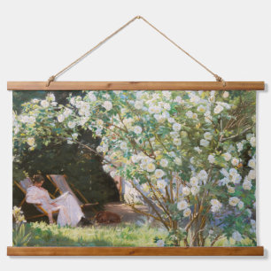 Peder Severin Kroyer - Rozen Hangend Wandkleed