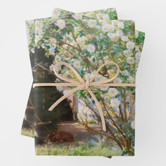 Peder Severin Kroyer - Rozen Inpakpapier Vel (In situ)