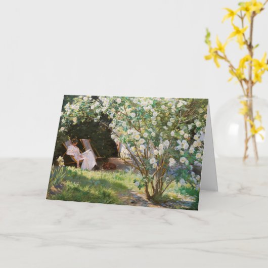 Peder Severin Kroyer - Rozen Kaart (Gele Bloem)