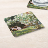 Peder Severin Kroyer - Rozen Kartonnen Onderzetters (Schuin)