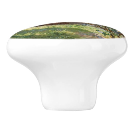 Peder Severin Kroyer - Rozen Keramische Knop (Zijkant)