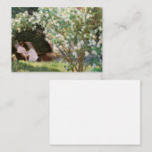 Peder Severin Kroyer - Rozen Notitiekaartje (Voorkant / Achterkant)