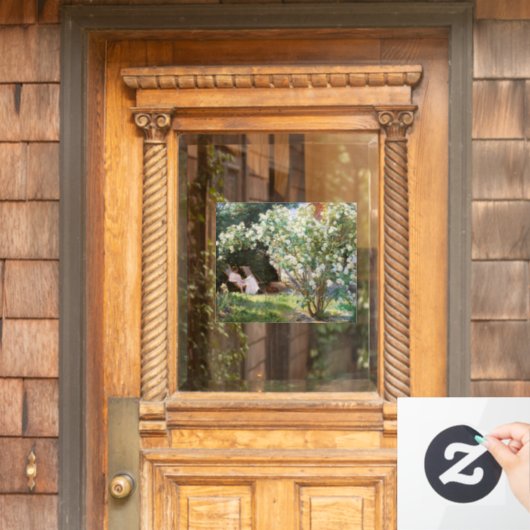 Peder Severin Kroyer - Rozen Raamsticker (Huis Deur)