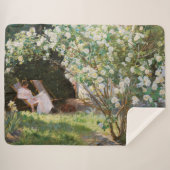 Peder Severin Kroyer - Rozen Sherpa Deken (Voorkant (horizontaal))