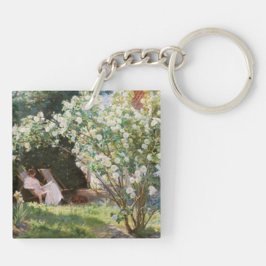 Peder Severin Kroyer - Rozen Sleutelhanger (Achterkant)