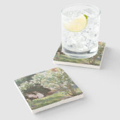 Peder Severin Kroyer - Rozen Stenen Onderzetter (Zijkant)