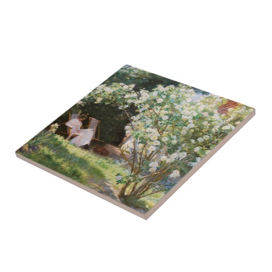 Peder Severin Kroyer - Rozen Tegeltje (Zijkant)