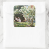 Peder Severin Kroyer - Rozen Vierkante Sticker (Tas)