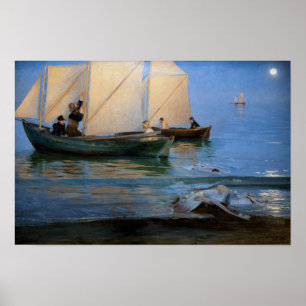 Peder Severin Kroyer - Vissersboten Poster