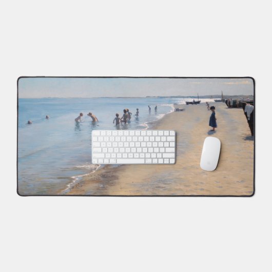 Peder Severin Kroyer - zomerdag in Skagen-strand Bureaumat (Keyboard & Muis)