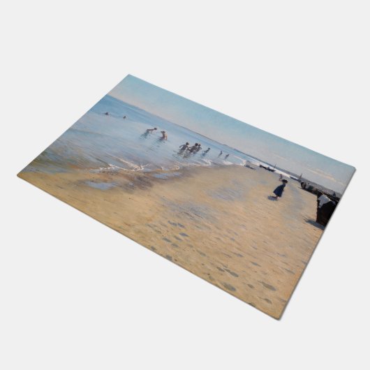 Peder Severin Kroyer - zomerdag in Skagen-strand Deurmat (Schuin)