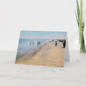 Peder Severin Kroyer - zomerdag in Skagen-strand Kaart (Voorkant)