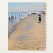 Peder Severin Kroyer - zomerdag in Skagen-strand Planner (Achterkant)