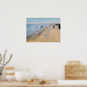 Peder Severin Kroyer - zomerdag in Skagen-strand Poster (Keuken)