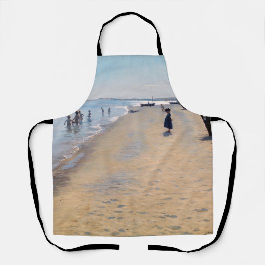 Peder Severin Kroyer - zomerdag in Skagen-strand Schort (Voorkant)