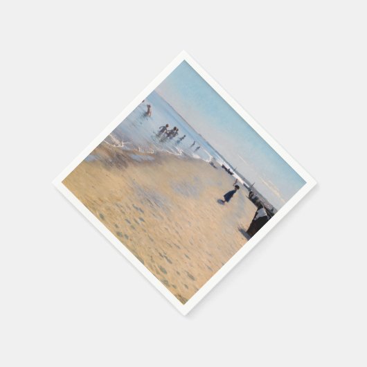 Peder Severin Kroyer - zomerdag in Skagen-strand Servet (Hoek)