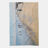 Peder Severin Kroyer - zomerdag in Skagen-strand Theedoek (Verticaal)