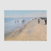 Peder Severin Kroyer - zomerdag in Skagen-strand Tissuepapier (Voorkant)