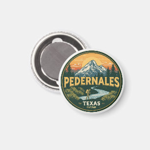 Pedernales Falls State Park Texas Hill Country hik Magneet