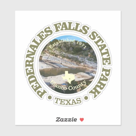 Pedernales Herfsten SP Sticker (Vel)