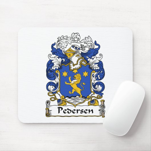 Pedersen Family Crest Muismat (Met muis)